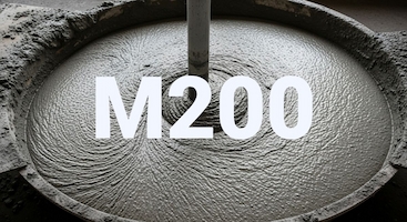 Цементный раствор М200 